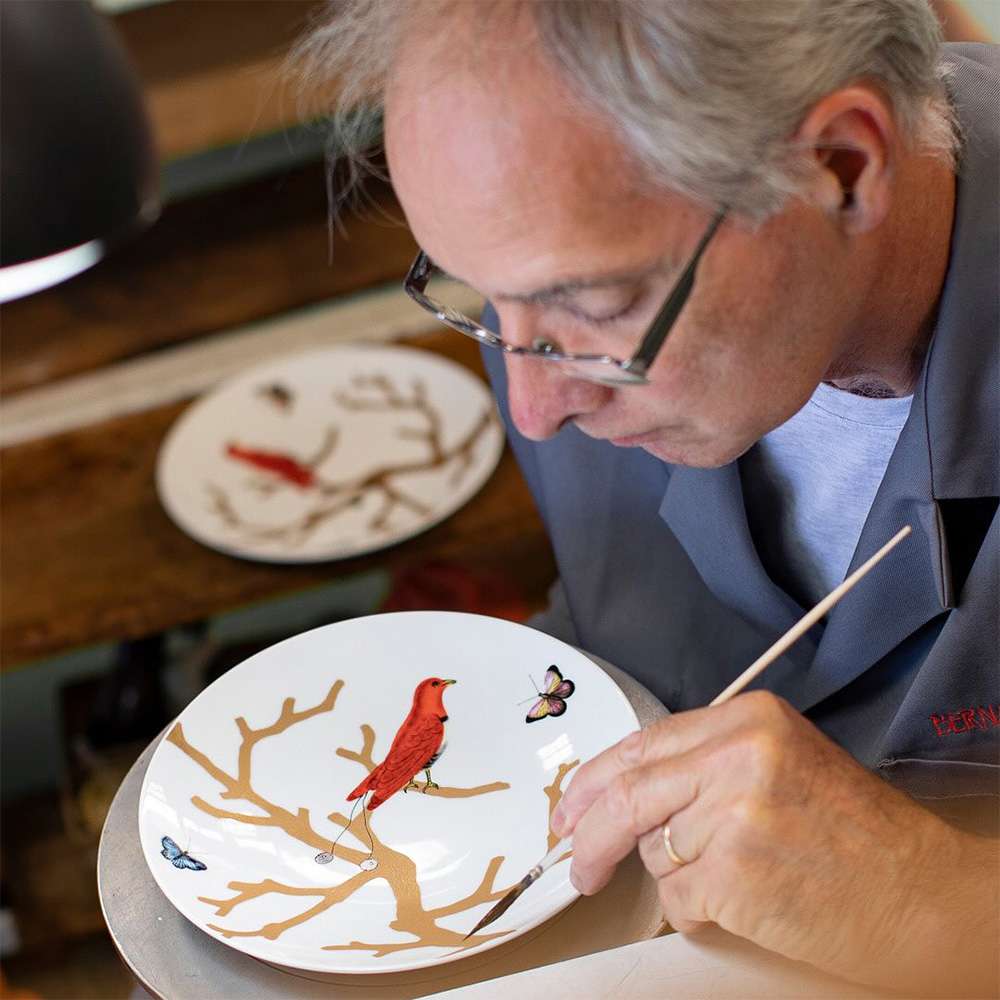 Bernardaud porcelain tableware handcrafted tableware-by All4Chefs