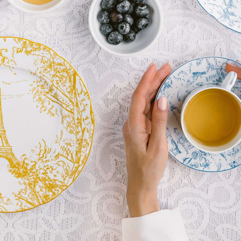 Bernardaud porcelain tableware handcrafted tableware-by All4Chefs