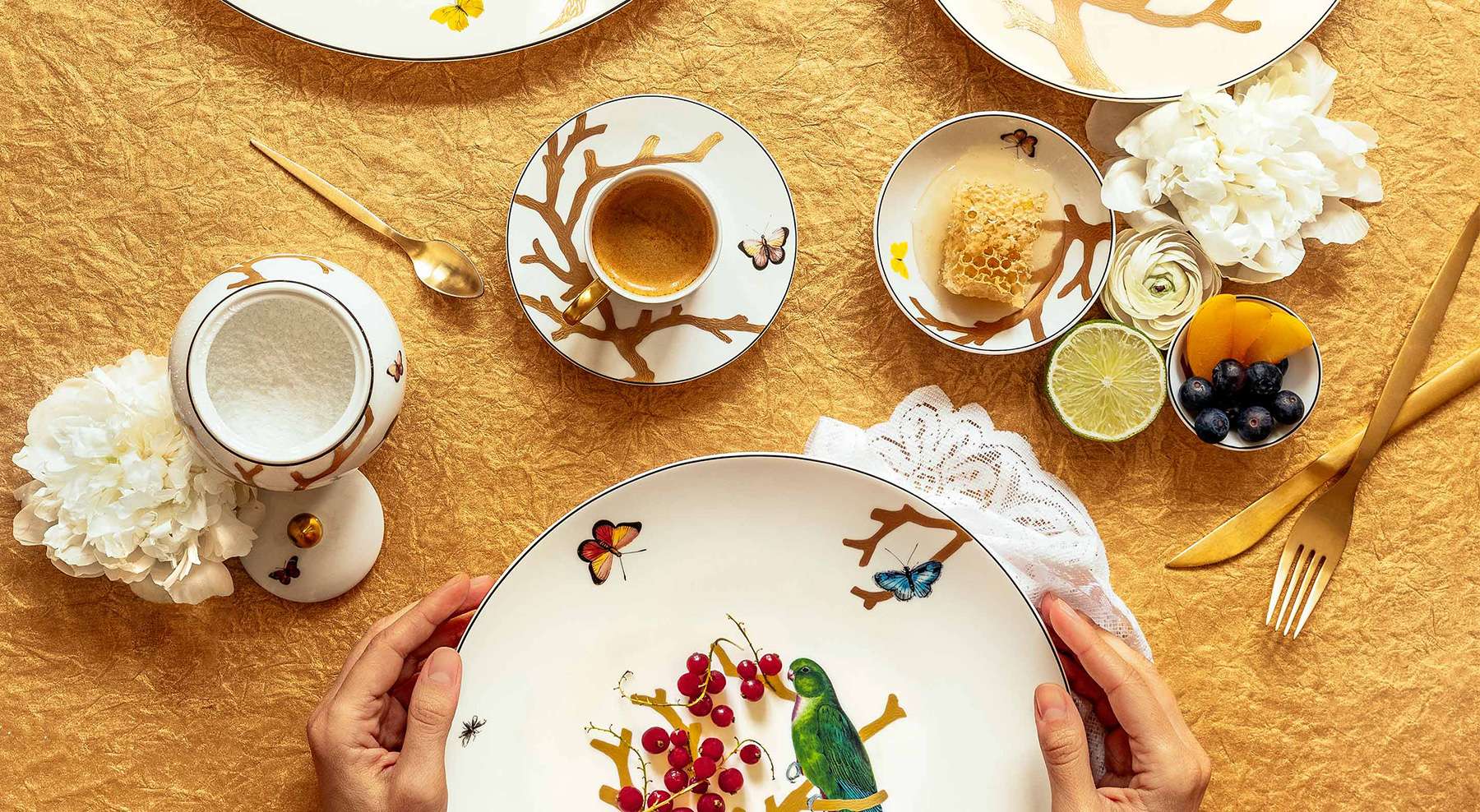 Bernardaud Fine dining tableware handcrafted tableware-by All4Chefs