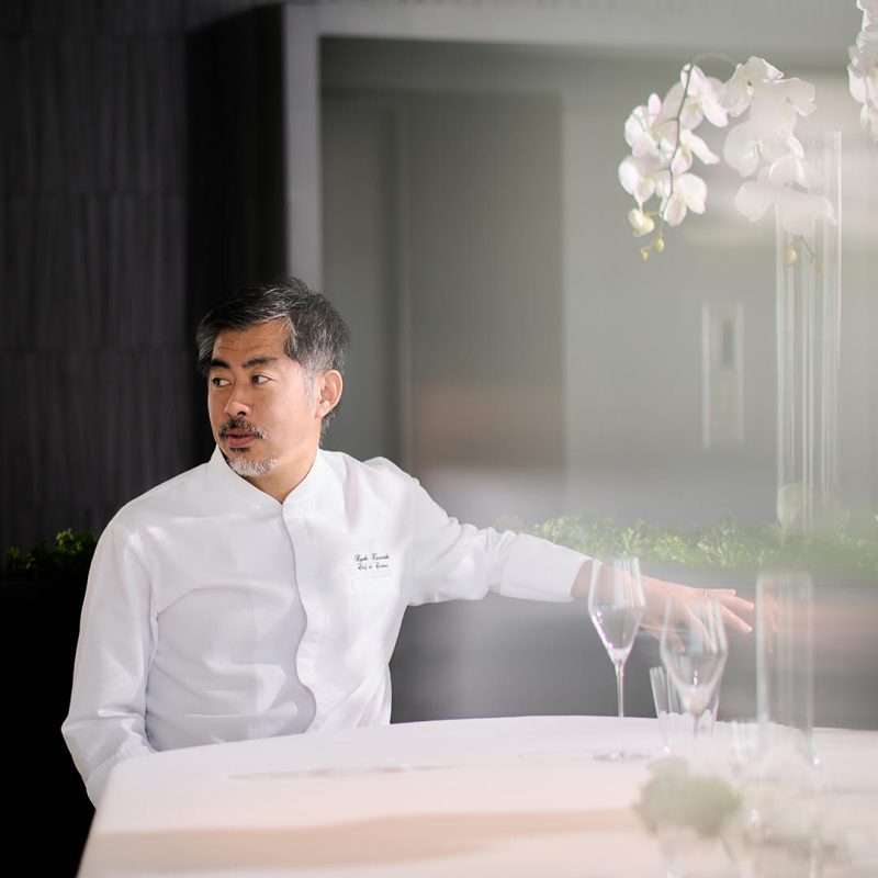 Chef Ryuki Kawasaki – Restaurant “Mezzaluna” 2 Michelin, Bangkok, Thailand* Spring menu challenge 2025 by All4Chefs