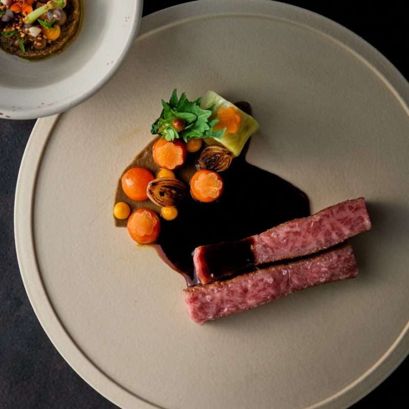 All4Chefs Summer menu challenge 2025 with Chef Floris van Straalen & VanOost Michelin guide restaurant Amsterdam,