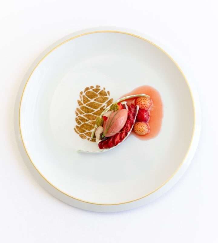 FRAISE ET SAPIN ©FleurDeLoire-5 All4chefs Summer menu challenge 2025