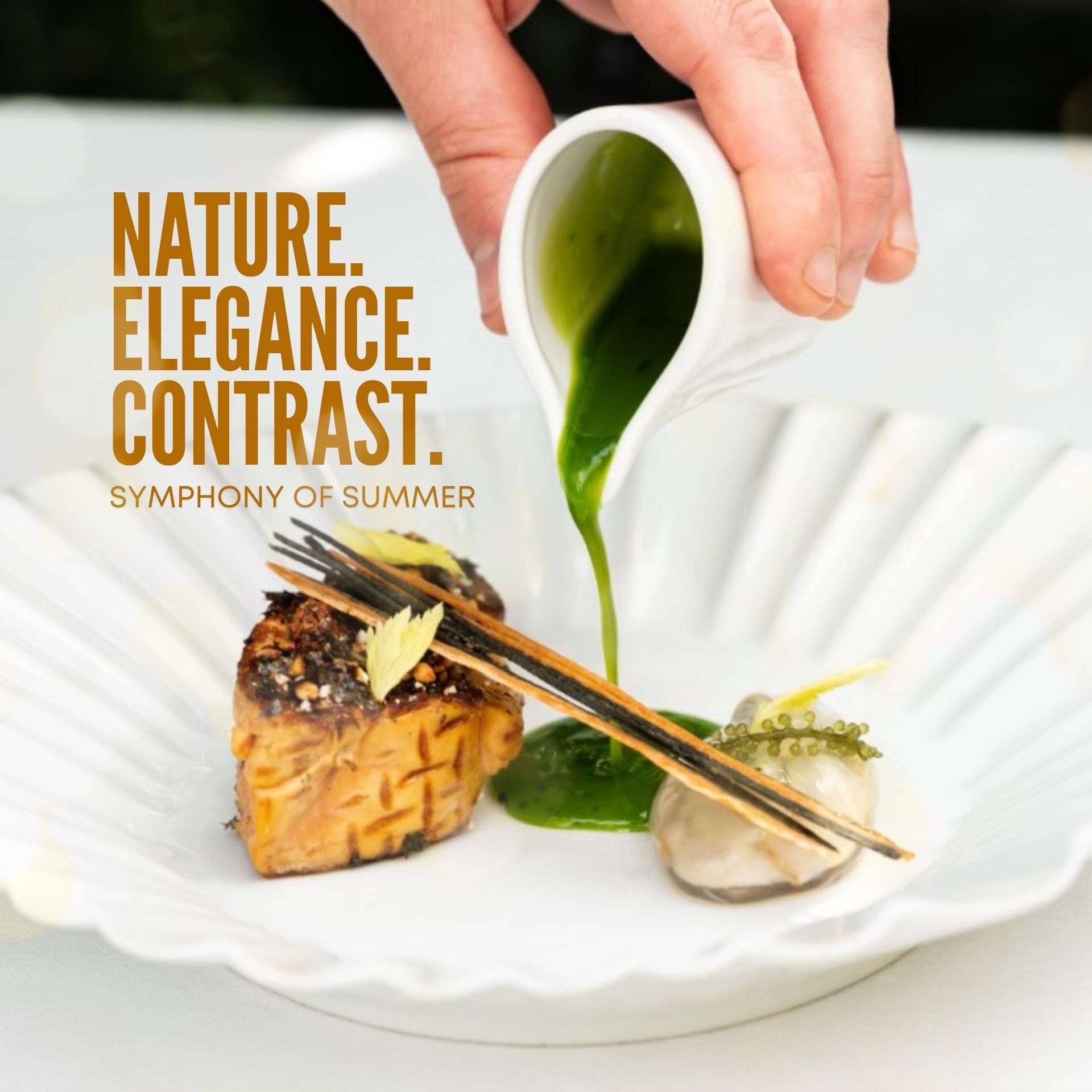 Arnaud Bignon -Spondi Michelin star Restaurant for All4Chefs Summer menu challenge 2025