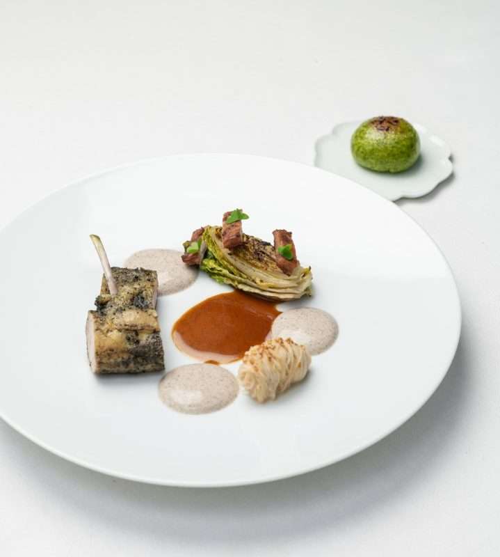 lamb-Spondi Michelin restaurant Athens- All4Chefs Summer menu challenge 2025