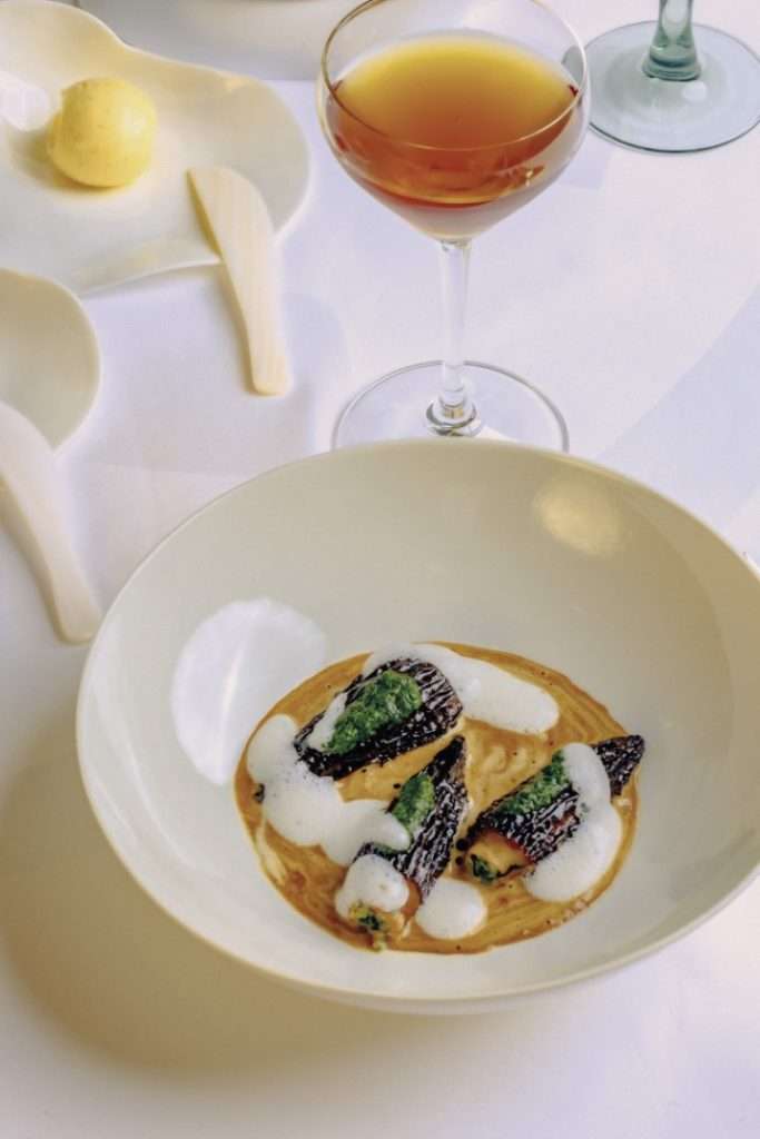Morels Recipe by Chef Fabrice Rosso-IDAM by Alain Ducasse Doha, Qatar- What's your poison ? by All4Chefs