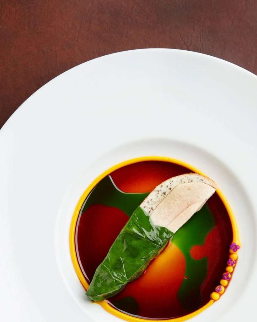 The Festive Table 2025 by All4Chefs - Saint Pierre Two Michelin star restaurant Singapore Festive Menu dish 5