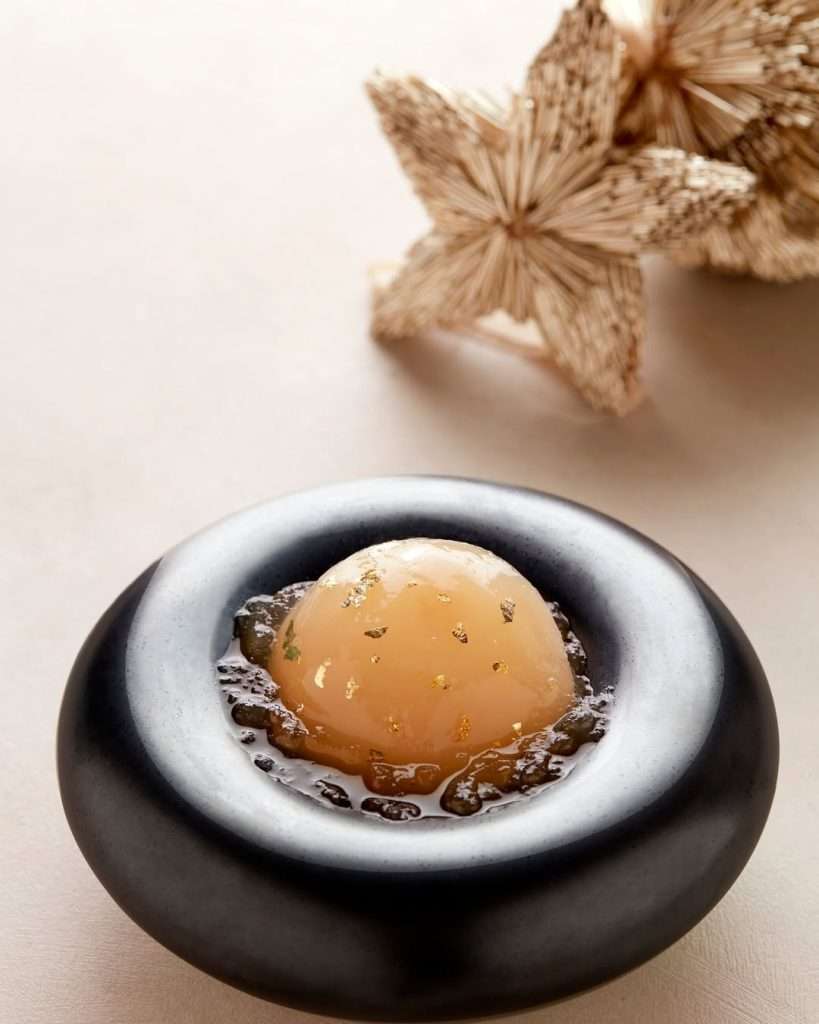 The Festive Table 2025 by All4Chefs - Saint Pierre Two Michelin star restaurant Singapore Festive Menu dish 3