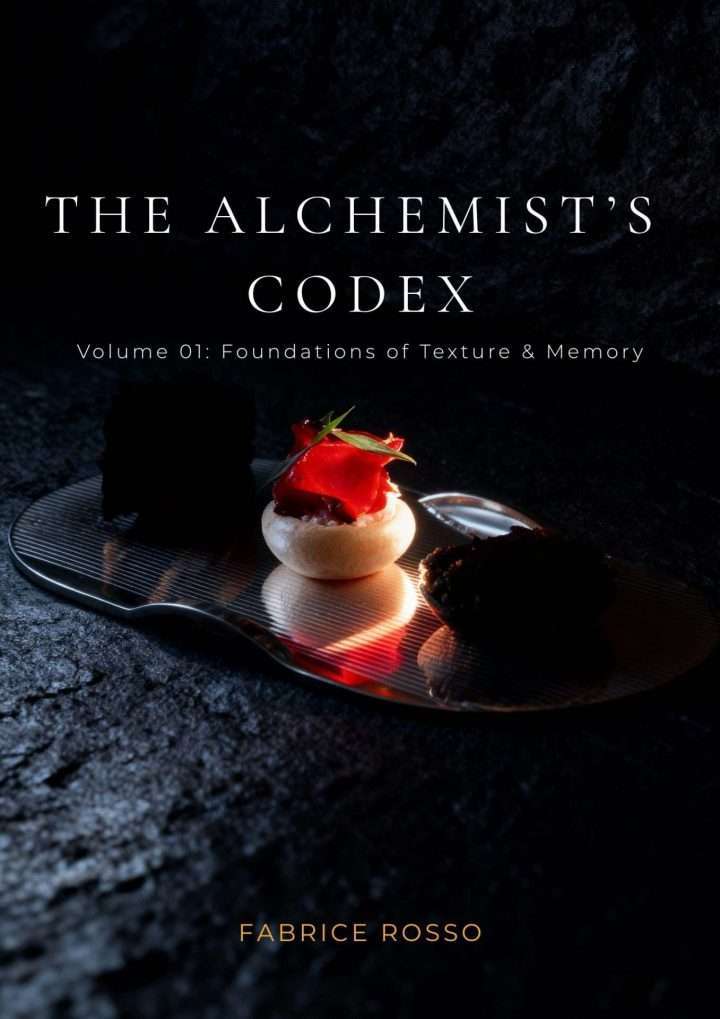 Michelin chef Fabrice-Rosso-eBook-The-Alchemists-Codex-Vol 01-currated by All4Chefs