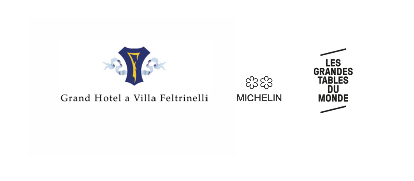Logo banner Villa Feltrinelli for The Festive Table 2025 by All4Chefs